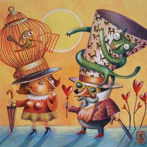 2009 - MARTA FARINA - Mister Cat & Madame Oiseau