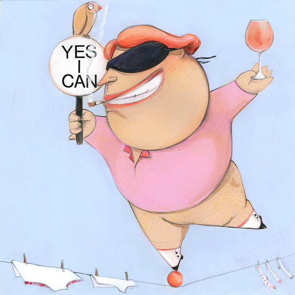 2009 - Sara Patriarca - L'equilibrista ottimista