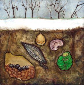 2010 - anna cigoli - attesa sotto la neve