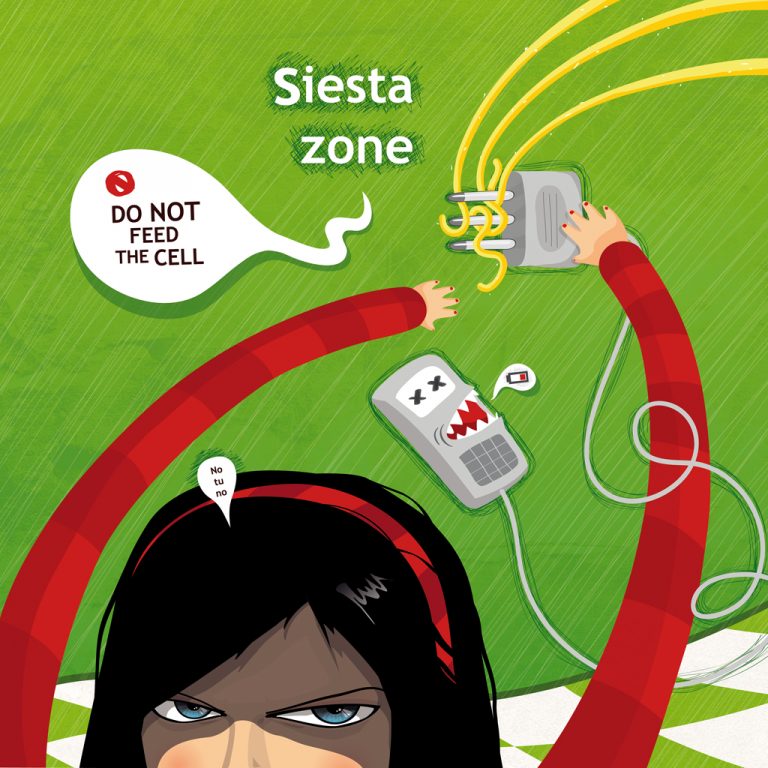 2010 - Francesca Magliani - Siesta: vietato alimentare l'infernale cellulare