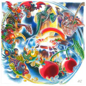 2012 (Buffet) - Luca Casadei - Fuochi fatui=con l'iimaginario io mi cibo