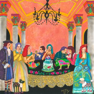 2012 (Buffet) - Maria Teresa (Mitty) Gnecchi - Eccentrico buffet alla corte del re.