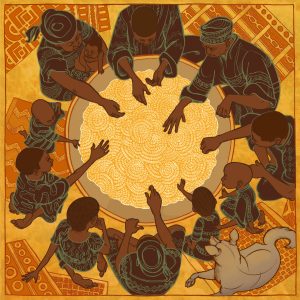 2012 (Buffet) - Melissa Manwill - Family Dinner