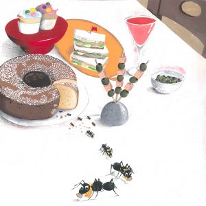 2012 (Buffet) - Tatyana L'Astorina - Anche le formiche vogliono la loro parte di buffet