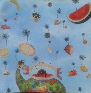 2012 (Buffet) - Valentina Castronovo - Una caduta di cibo