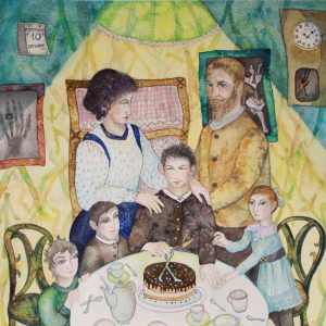 2014 (X) - Liuba Nosova - Il decimo compleanno di Alberto Giacometti