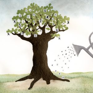 2014 (X) - Valentina Zanchin - L'albero delle X