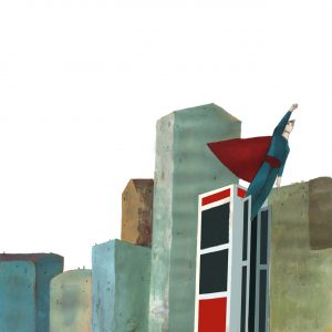 matteo gubellini - "SOSuperman" (Tapirulan Illustrators Contest SOS)