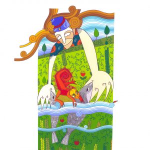 Partow Pourgharaei - DIVE KALE - SOS (Tapirulan Illustrators Contest SOS)