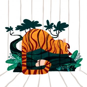 Maria Zafrilla - Salvaje o Subyugado (Tapirulan Illustrators Contest SOS)