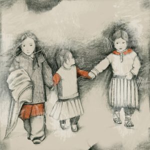 Rosaria Maria Scolla - Migranti (Tapirulan Illustrators Contest SOS)