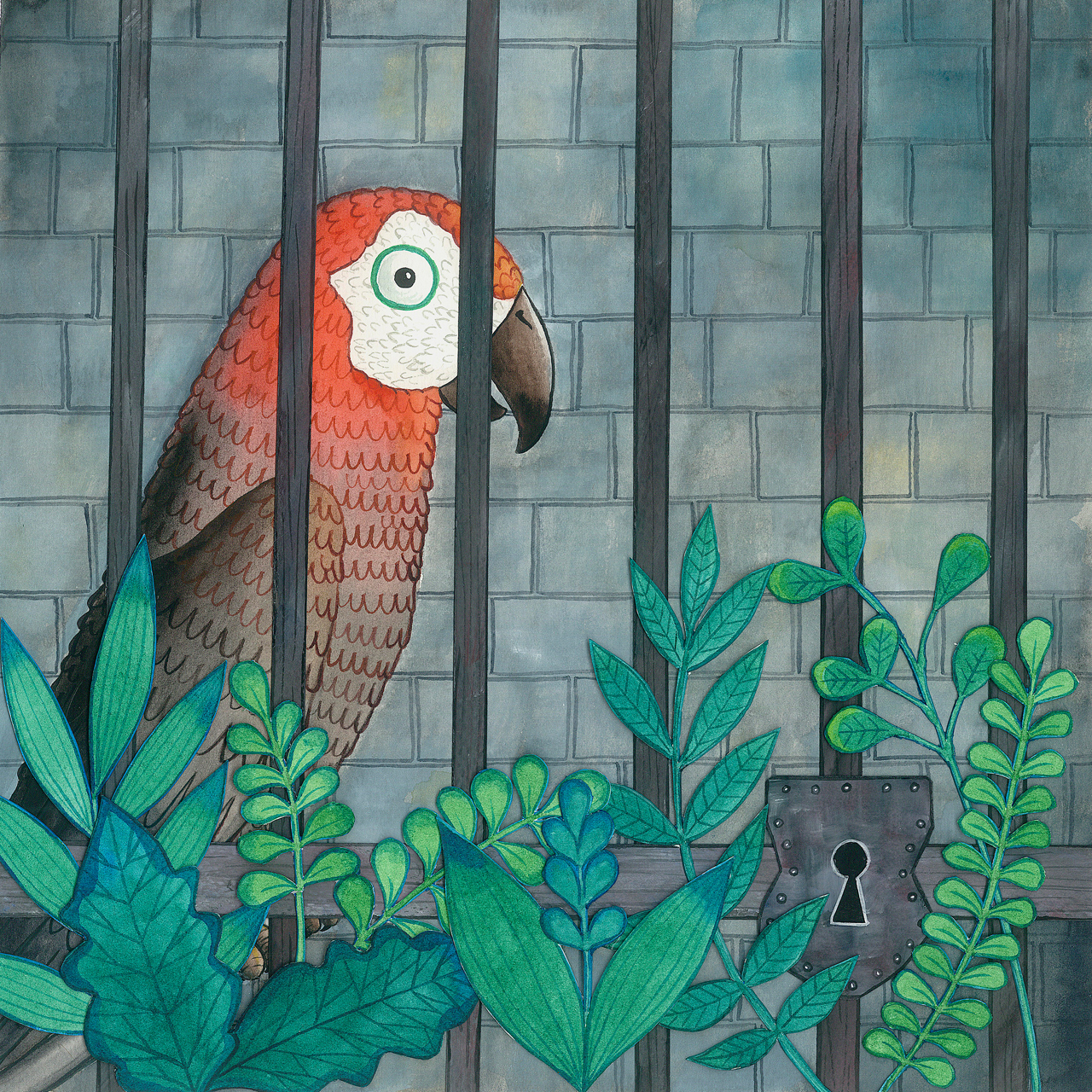 Leonora Camusso - SOS (Tapirulan Illustrators Contest SOS)