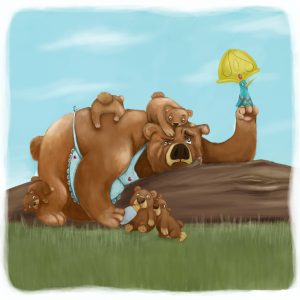 Fabiola Martelli - SOS: Mammo cerca Mamma (Tapirulan Illustrators Contest SOS)