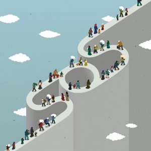 Adolfo Botta - In bilico (Tapirulan Illustrators Contest SOS)