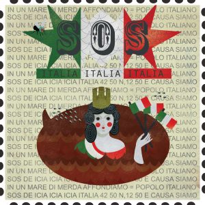 samantha sirtori - SOSiamo in un mare di merda (Tapirulan Illustrators Contest SOS)