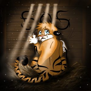 Naomi Worrell - Tiger cub SOS (Tapirulan Illustrators Contest SOS)