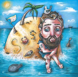 Sarah Galley - Castaway (Tapirulan Illustrators Contest SOS)