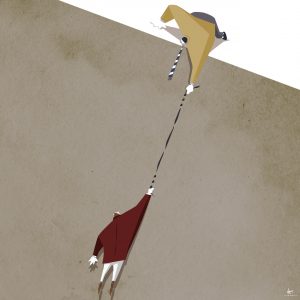 Osvaldo Casanova - with a little help from my friends (Tapirulan Illustrators Contest SOS)