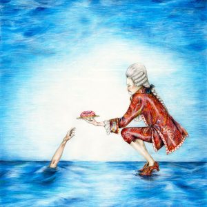 MARIANEVE LEVEQUE - "Il signore desidera una ciambella?" (Tapirulan Illustrators Contest SOS)