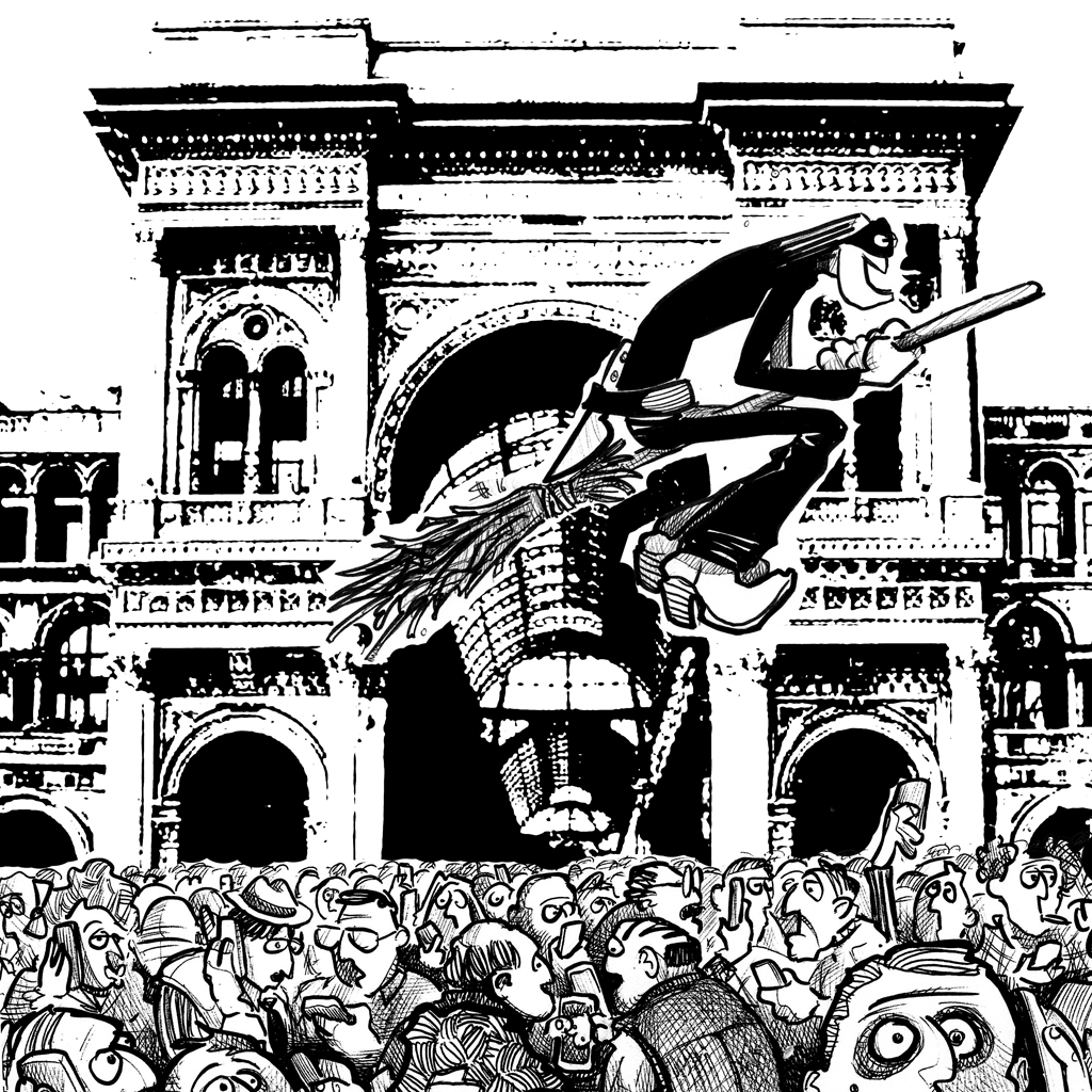 (CIAK) Miracolo a Milano - Illustrazione di stefano magnani