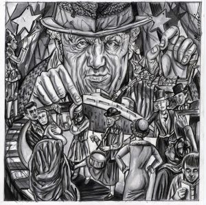 (CIAK) federico il mago - Illustrazione di marco lami