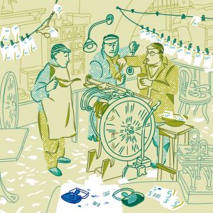 (CIAK) La banda degli onesti (oggi) - Illustrazione di Fabio Angelo Lucatuorto