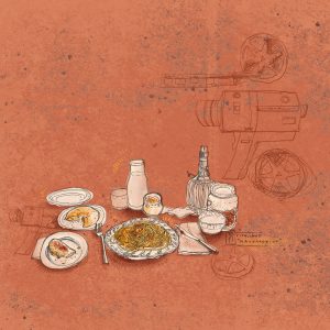 (CIAK) L'italiano "maccaronico" - Illustrazione di Tiziana Pesenti