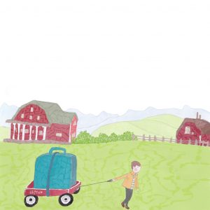 (CIAK) Il viaggio - Illustrazione di Cecilia Francesca Galli