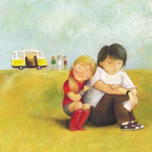 (CIAK) L'abbraccio - Illustrazione di barbara civilini