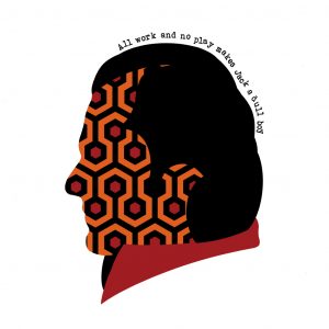 (CIAK) All work and no play makes Jack a dull boy - Illustrazione di Ivan Ferrara