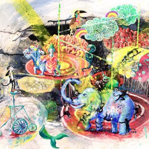 (CIAK) Circuses monkey - Illustrazione di Angie Wu