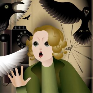 (CIAK) Gli uccelli - Illustrazione di Irene Temperini