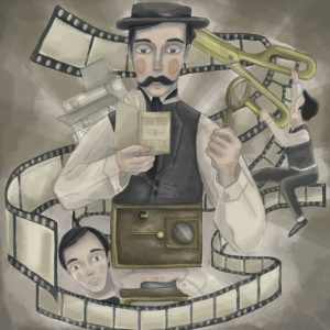 (CIAK) Il comico senza sorriso - Illustrazione di Noemi Pietrandrea