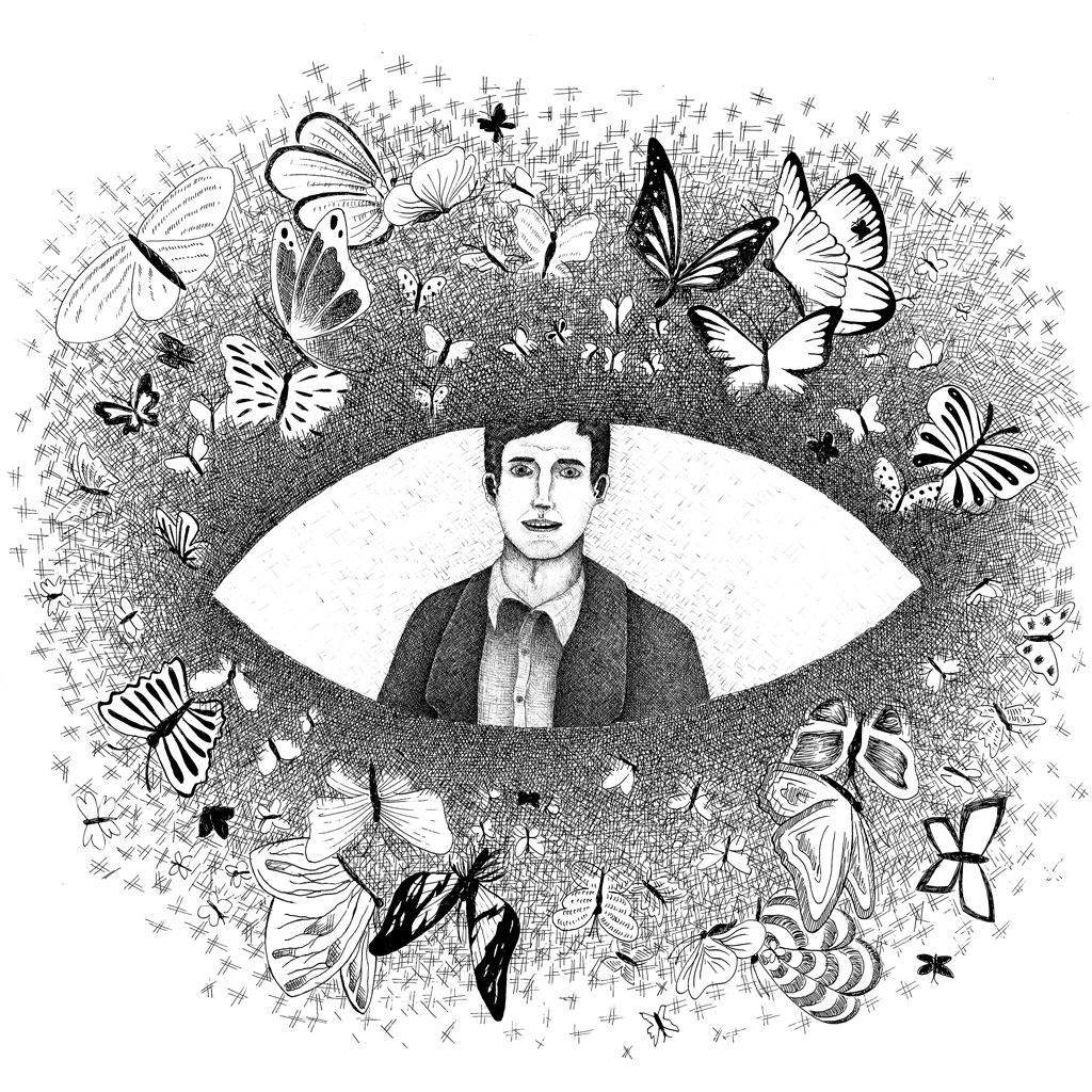 (CIAK) Lo scafandro del corpo non impedì alla farfalla dell'anima di uscire e comunicare - Illustrazione di Beatrice Poma