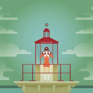 (CIAK) Moonrise Kingdom - Illustrazione di Francesco Poroli