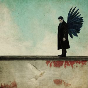 (CIAK) L'Angelo - "Il cielo sopra Berlino" - Illustrazione di LAURA MORETTO