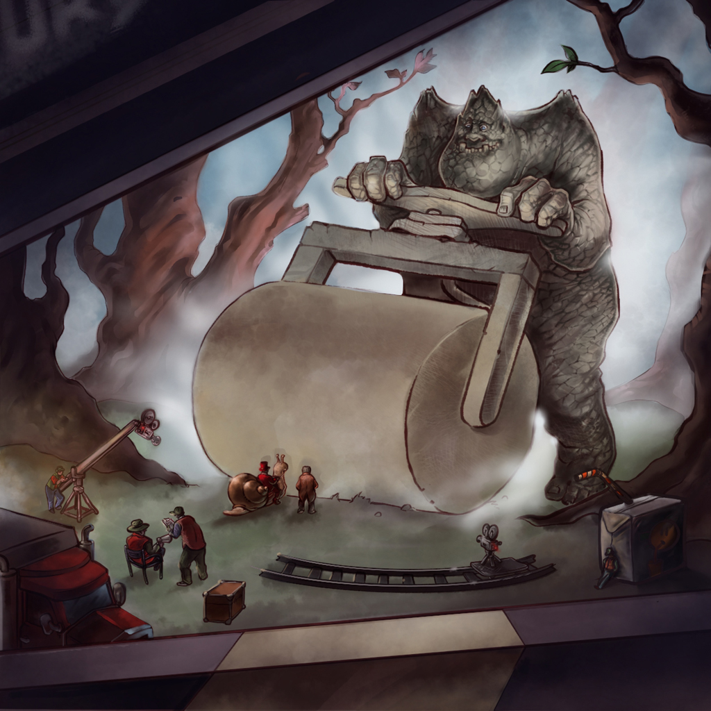 (CIAK) Neverending Story of Rockbiter Ciak - Illustrazione di Daniele Blundo