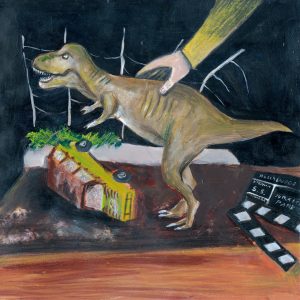 (CIAK) T-Rex attack - Illustrazione di Filippo Farneti