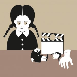 (CIAK) Ciak_Addams - Illustrazione di marta iapichino