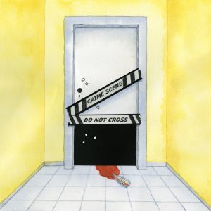 (CIAK) Do not open the door - Illustrazione di Marina Faccio