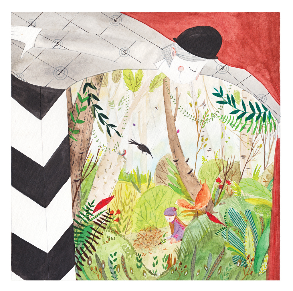 (CIAK) Il Giardino Segreto - Illustrazione di Irene Montano