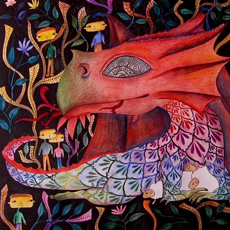 Monireh tavassolikhah Illustraion - Illustration/dragon