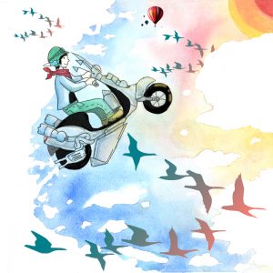 2020-6706 - Marco Van Trang Vezzoli - LIBERO VOLANDO IN MOTO.