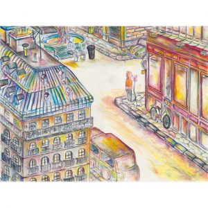 2020-7637 - Risako Okamoto - The  flower walks on the road