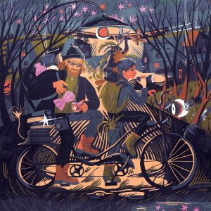 2023 - Aleksandra (Sasha) Chagina - Our bicycle for two.