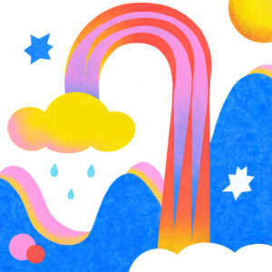 2024 - Lara Tassini - Voilà! Dalla pioggia all'arcobaleno eccola là!