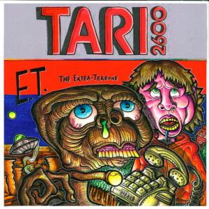 FLOP - Paolo Cioni - E.T. The ExtraTerrone (tecnica mista su carta)