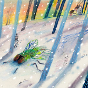 FLOP - Merve Dilek Efe - The Winter Flop (It was created using traditional techniques and finalized with subtle digital touches.)