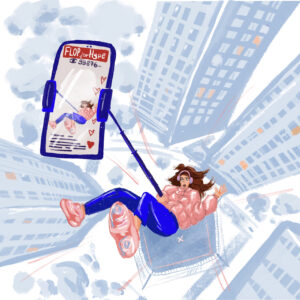 FLOP - Kseniia Matusevich - Flop for Hype (Digital illustration in Procreate on iPad)