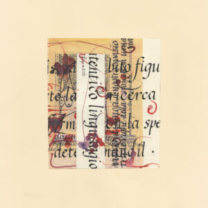 FLOP - Susanna Clarino - FLOP n° 51711 (t.m. collage inchiostri su carta)